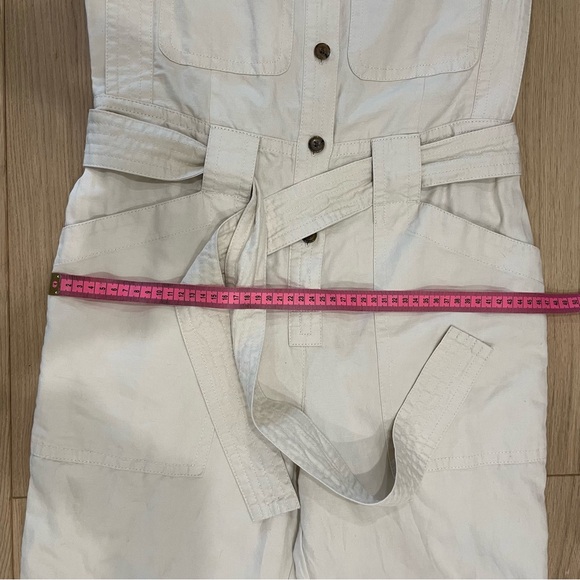 🤍 NWT Banana Republic Linen Blend Jumpsuit (XS Petite) - Picture 12 of 14